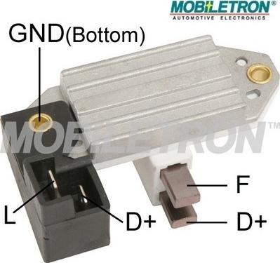 Mobiletron VR-F119B - Ģeneratora sprieguma regulators autospares.lv