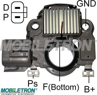 Mobiletron VR-H2009-95 - Ģeneratora sprieguma regulators www.autospares.lv