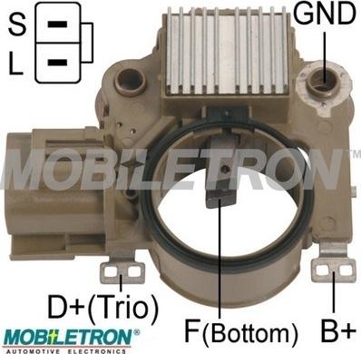 Mobiletron VR-H2009-96B - Регулятор напряжения, генератор www.autospares.lv