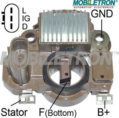 Mobiletron VR-H2009-90 - Ģeneratora sprieguma regulators www.autospares.lv