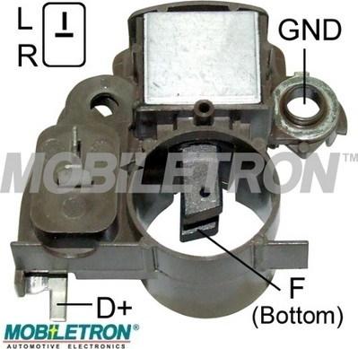 Mobiletron VR-H2009-4A - Voltage regulator, alternator www.autospares.lv