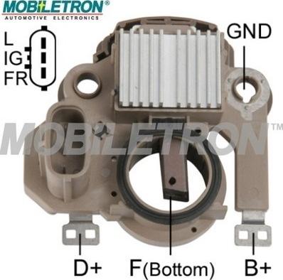 Mobiletron VR-H2009-62 - Ģeneratora sprieguma regulators autospares.lv