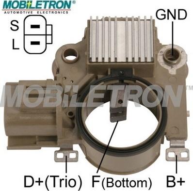 Mobiletron VR-H2009-67 - Voltage regulator, alternator www.autospares.lv