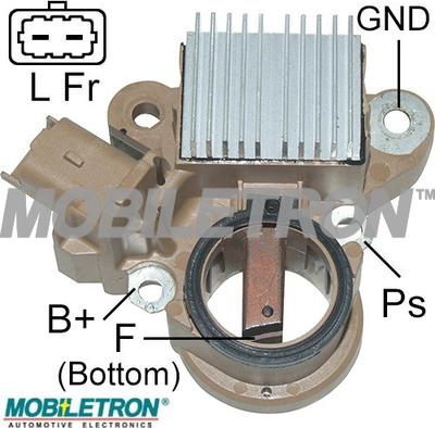 Mobiletron VR-H2009-196 - Ģeneratora sprieguma regulators www.autospares.lv