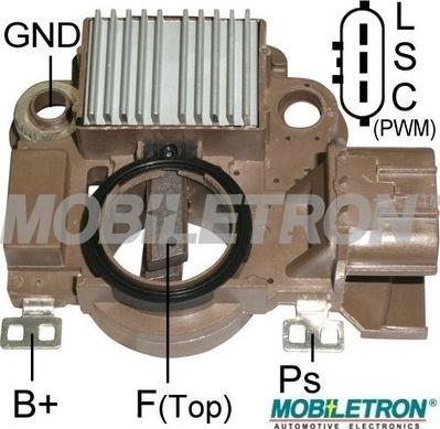 Mobiletron VR-H2009-145 - Ģeneratora sprieguma regulators www.autospares.lv