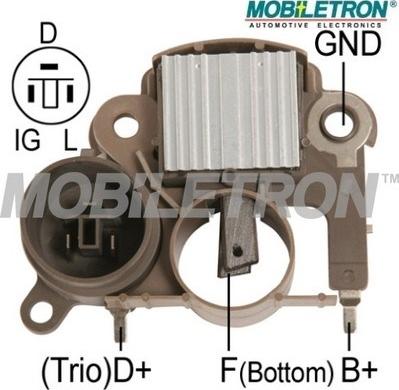 Mobiletron VR-H2009-14N - Ģeneratora sprieguma regulators autospares.lv