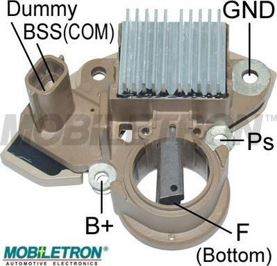 Mobiletron VR-H2009-164 - Ģeneratora sprieguma regulators autospares.lv