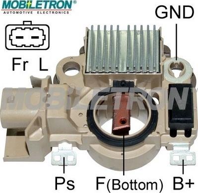 Mobiletron VR-H2009-168 - Ģeneratora sprieguma regulators www.autospares.lv