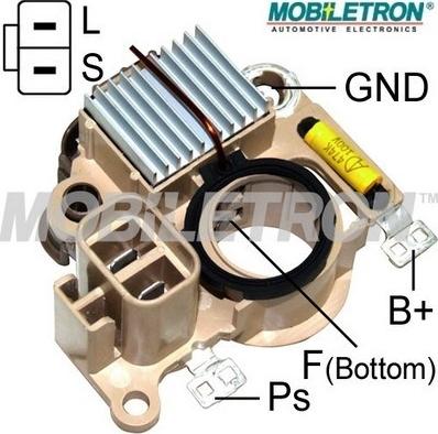 Mobiletron VR-H2009-108 - Ģeneratora sprieguma regulators www.autospares.lv