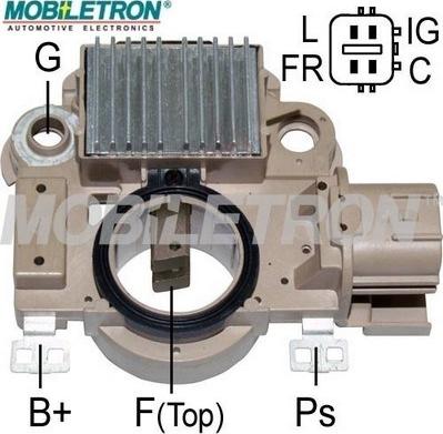 Mobiletron VR-H2009-113 - Регулятор напряжения, генератор www.autospares.lv