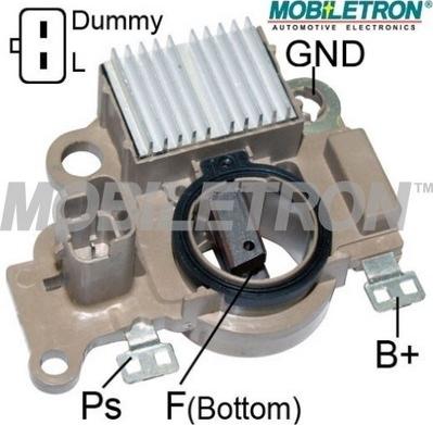 Mobiletron VR-H2009-112 - Voltage regulator, alternator www.autospares.lv