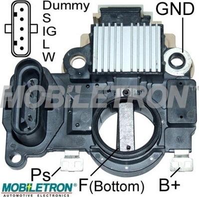 Mobiletron VR-H2009-132BA - Ģeneratora sprieguma regulators autospares.lv