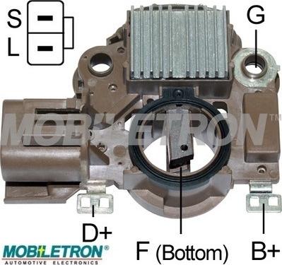 Mobiletron VR-H2009-129 - Voltage regulator, alternator www.autospares.lv