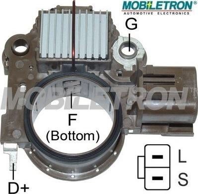 Mobiletron VR-H2009-128 - Регулятор напряжения, генератор www.autospares.lv