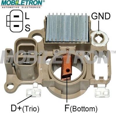 Mobiletron VR-H2009-201 - Ģeneratora sprieguma regulators www.autospares.lv