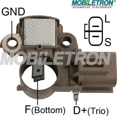 Mobiletron VR-H2009-23 - Voltage regulator, alternator www.autospares.lv