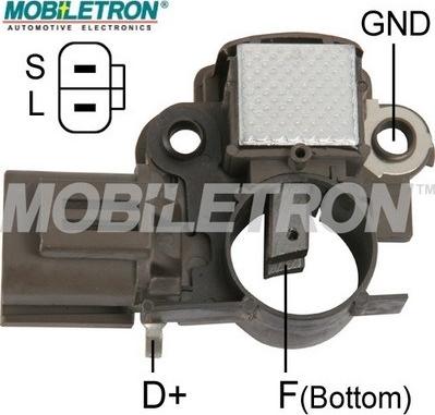 Mobiletron VR-H2009-27 - Ģeneratora sprieguma regulators autospares.lv