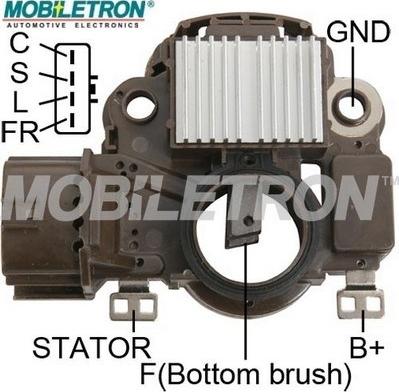 Mobiletron VR-H2009-70A - Ģeneratora sprieguma regulators autospares.lv