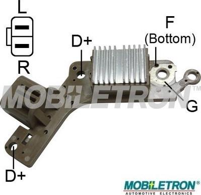 Mobiletron VR-H2009-77B - Ģeneratora sprieguma regulators www.autospares.lv