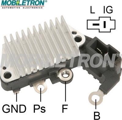 Mobiletron VR-H2005-39 - Ģeneratora sprieguma regulators autospares.lv