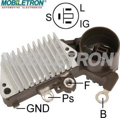 Mobiletron VR-H2005-33A - Ģeneratora sprieguma regulators www.autospares.lv