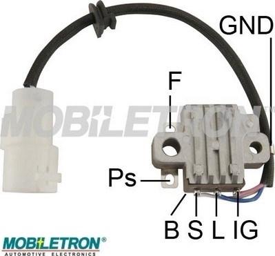 Mobiletron VR-H2005-2W - Ģeneratora sprieguma regulators autospares.lv