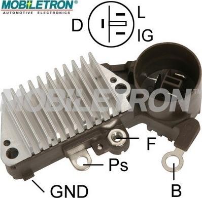 Mobiletron VR-H2005-7A - Ģeneratora sprieguma regulators www.autospares.lv