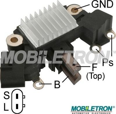 Mobiletron VR-H2000-46 - Регулятор напряжения, генератор www.autospares.lv