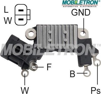 Mobiletron VR-H2000-41 - Voltage regulator, alternator www.autospares.lv