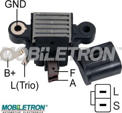 Mobiletron VR-H2000-5H - Ģeneratora sprieguma regulators www.autospares.lv