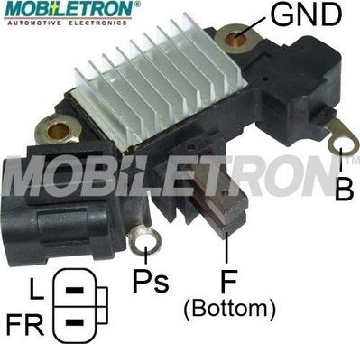 Mobiletron VR-H2000-64 - Ģeneratora sprieguma regulators www.autospares.lv