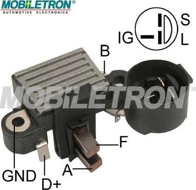 Mobiletron VR-H2000-12 - Ģeneratora sprieguma regulators www.autospares.lv