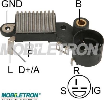 Mobiletron VR-H2000-8 - Ģeneratora sprieguma regulators autospares.lv