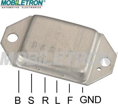 Mobiletron VR-H2000-3 - Ģeneratora sprieguma regulators www.autospares.lv