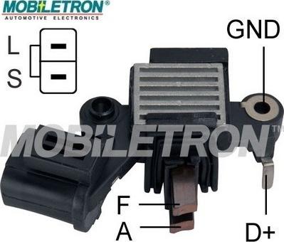 Mobiletron VR-H2000-7H - Voltage regulator, alternator www.autospares.lv