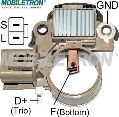 Mobiletron VR-MD12 - Регулятор напряжения, генератор www.autospares.lv