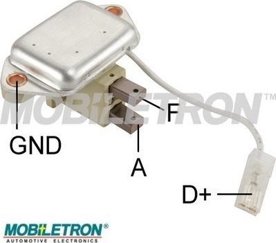 Mobiletron VR-MP134 - Voltage regulator, alternator www.autospares.lv