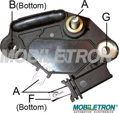 Mobiletron VR-PR1669 - Ģeneratora sprieguma regulators autospares.lv