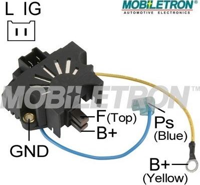 Mobiletron VR-PR1000H - Voltage regulator, alternator www.autospares.lv