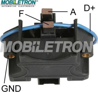 Mobiletron VR-PR128 - Ģeneratora sprieguma regulators www.autospares.lv