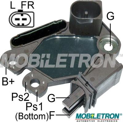 Mobiletron VR-PR2292H - Voltage regulator, alternator www.autospares.lv