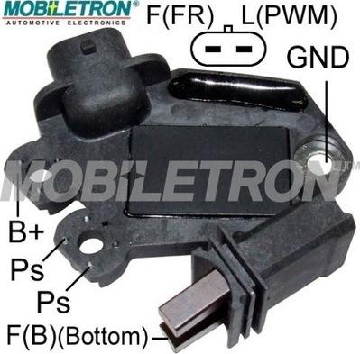 Mobiletron VR-V5460 - Ģeneratora sprieguma regulators www.autospares.lv