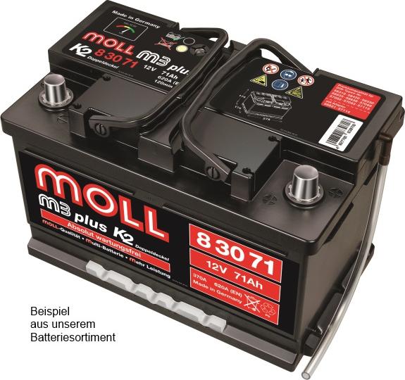 MOLLBATTERIEN 83095 - Startera akumulatoru baterija www.autospares.lv