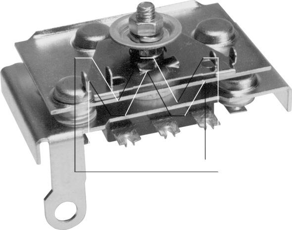 Monark 096980160 - Rectifier, alternator www.autospares.lv