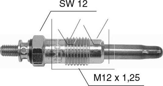 Monark 090 506 041 - Kvēlsvece autospares.lv