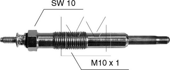 Monark 090507035 - Kvēlsvece www.autospares.lv