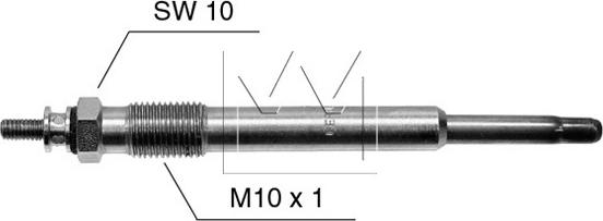 Monark 090507032 - Kvēlsvece www.autospares.lv