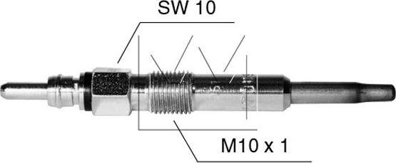 Monark 090 507 022 - Kvēlsvece www.autospares.lv