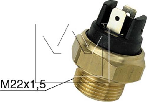 Monark 090605091 - Sensor, coolant temperature www.autospares.lv