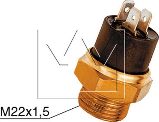 Monark 090605801 - Sensor, coolant temperature www.autospares.lv